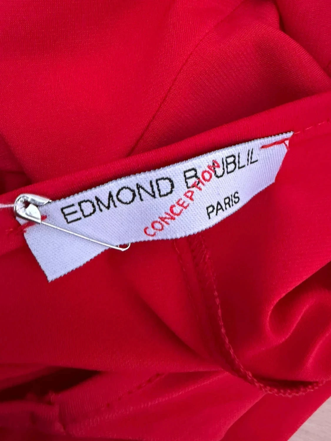 Red Edmond Boublil plus size dress – photo 9